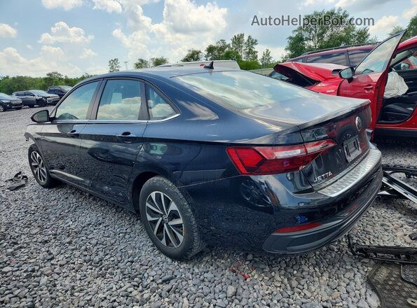 3VW5M7BU7PM031141 2023 VOLKSWAGEN JETTA Black Հետևի ձախ