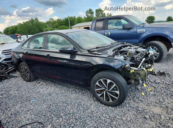 3VW5M7BU7PM031141 2023 VOLKSWAGEN JETTA Black Առջևի աջ