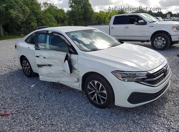 3VW5M7BU8RM036481 2024 VOLKSWAGEN JETTA White Przód prawy