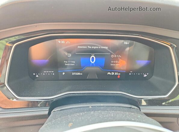 3VW5M7BU8RM043110 2024 VOLKSWAGEN JETTA Белый Вид щитка приборов