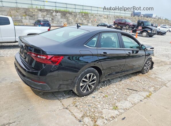 3VW5M7BUXRM047773 2024 VOLKSWAGEN JETTA Black Trasero derecho