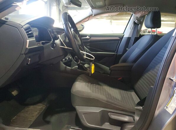3VW5M7BUXRM078652 2024 VOLKSWAGEN JETTA Серый Вид салона спереди