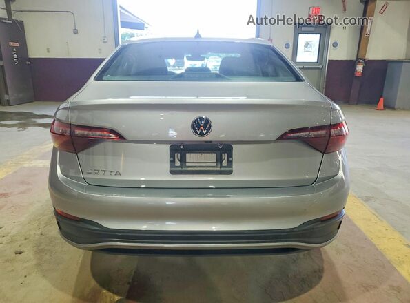 3VW5M7BUXRM078652 2024 VOLKSWAGEN JETTA Серый Вид сзади