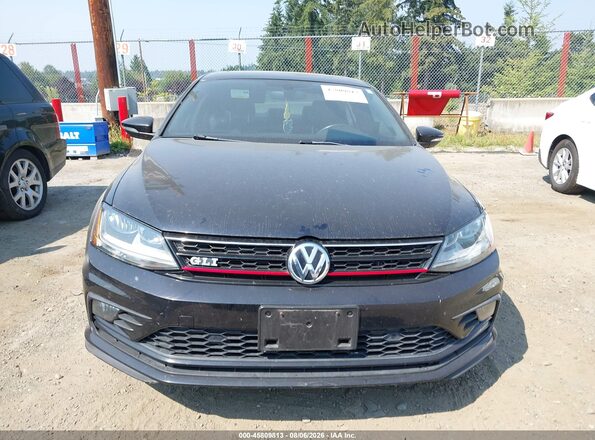 3VW5T7AJ0HM314069 2017 VOLKSWAGEN JETTA Черный Вид панели приборов