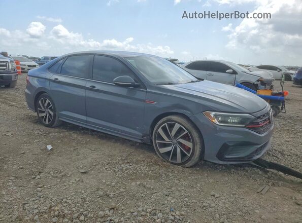 3VW5T7BU2MM037296 2021 VOLKSWAGEN JETTA Gray წინა მარჯვენა