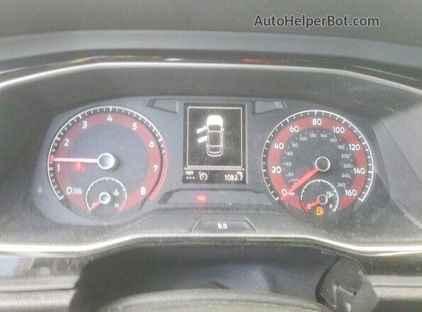 3VW5T7BU2MM037296 2021 VOLKSWAGEN JETTA Gray ხელსაწყოთა პანელის ხედი