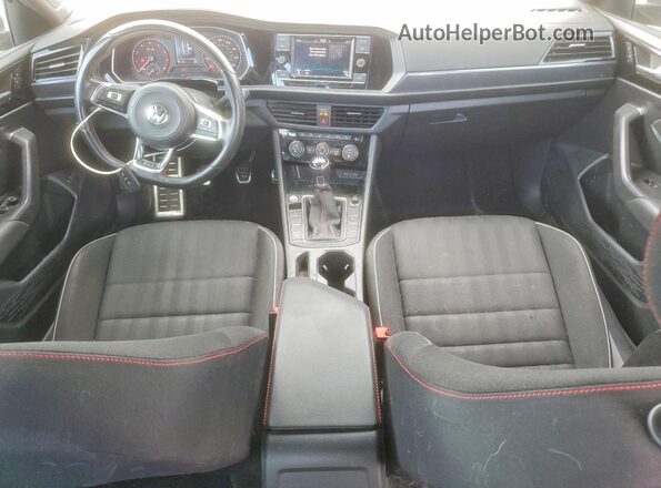 3VW5T7BU2MM037296 2021 VOLKSWAGEN JETTA Gray წინა პანელის ხედი