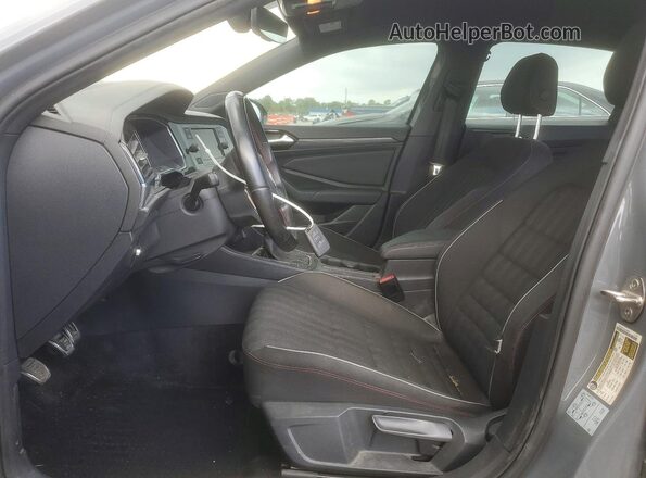 3VW5T7BU2MM037296 2021 VOLKSWAGEN JETTA Gray წინა სალონის ხედი