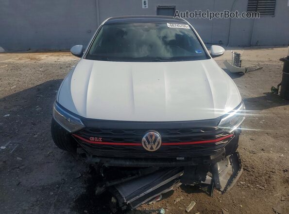 3VW5T7BU4MM006406 2021 VOLKSWAGEN JETTA White Front view