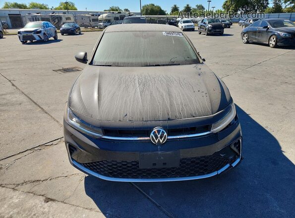 3VW5W7BU4TM004841 2026 VOLKSWAGEN JETTA Black Front view