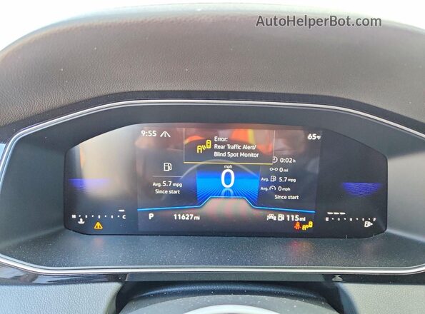 3VW5W7BU4TM004841 2026 VOLKSWAGEN JETTA Black Instrument cluster view