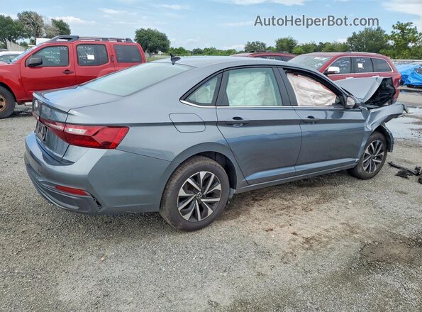 3VW5X7BU0SM028047 2025 VOLKSWAGEN JETTA Gray Trasero derecho