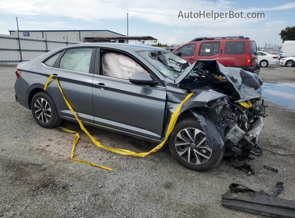 3VW5X7BU0SM028047 2025 VOLKSWAGEN JETTA Gray 