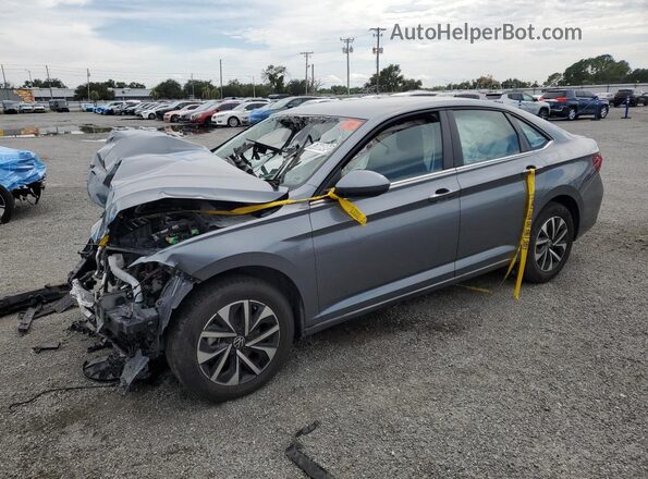3VW5X7BU0SM028047 2025 VOLKSWAGEN JETTA Gray Vista de la etiqueta del VIN