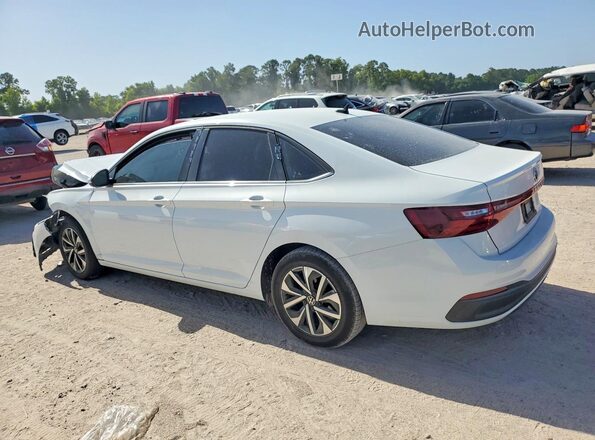 3VW5X7BU1SM049683 2025 VOLKSWAGEN JETTA Белый Задняя левая четверть