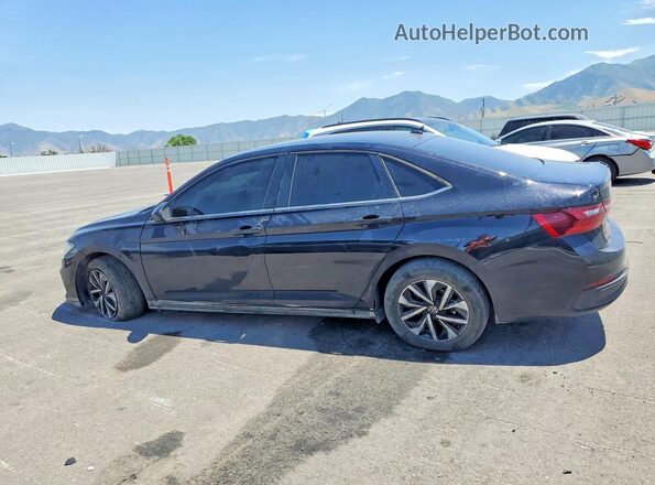 3VW5X7BU9SM044263 2025 VOLKSWAGEN JETTA Black Rear left