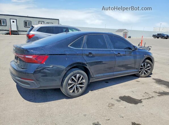 3VW5X7BU9SM044263 2025 VOLKSWAGEN JETTA Black Rear right