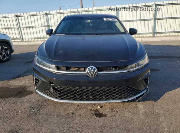 3VW5X7BU9SM044263 2025 VOLKSWAGEN JETTA Black Front view