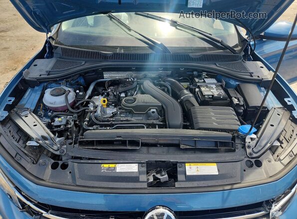 3VW5X7BUXSM030761 2025 VOLKSWAGEN JETTA Blue Вид задньої частини салону
