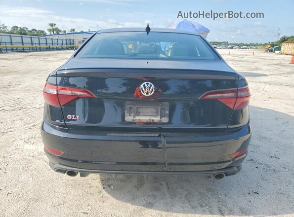 3VW6T7BU2LM021053 2020 VOLKSWAGEN JETTA Black Вид ззаду