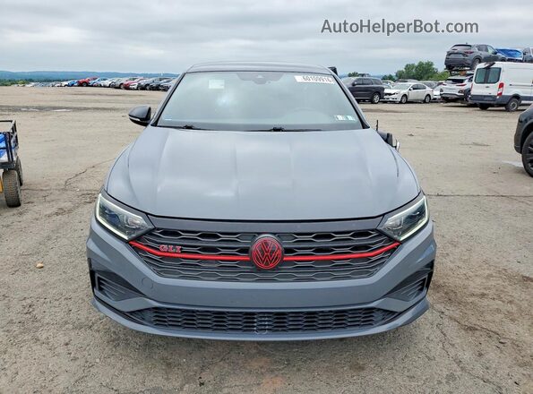 3VW6T7BU2MM091508 2021 VOLKSWAGEN JETTA Gray Front view