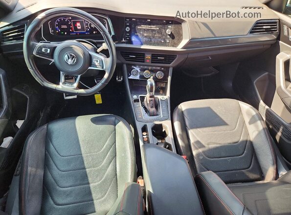 3VW6T7BU9KM247296 2019 VOLKSWAGEN JETTA Черный Вид панели приборов