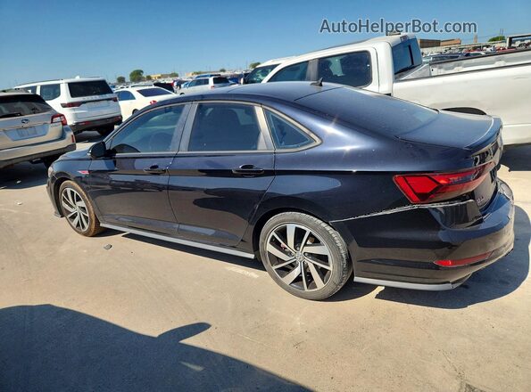3VW6T7BU9KM247296 2019 VOLKSWAGEN JETTA Черный Задняя левая четверть