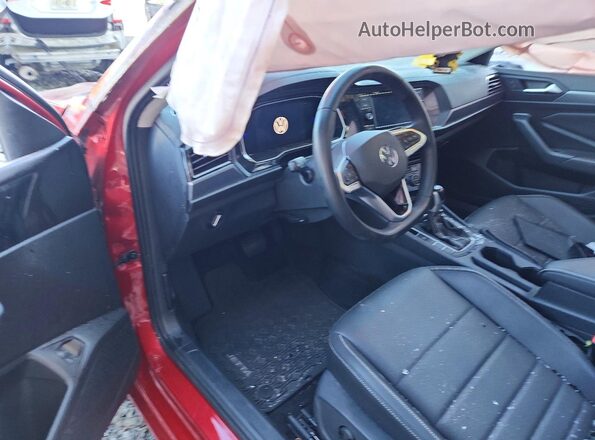 3VW7M7BU0RM095601 2024 VOLKSWAGEN JETTA Красный Вид панели приборов