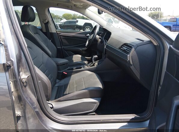 3VW7M7BU1PM028664 2023 VOLKSWAGEN JETTA Gray Вид салону спереду