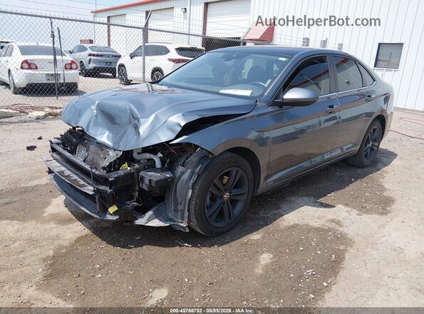 3VW7M7BU1PM028664 2023 VOLKSWAGEN JETTA Gray Передня ліва чверть