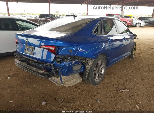 3VW7M7BU2NM021672 2022 VOLKSWAGEN JETTA Blue Tył prawy