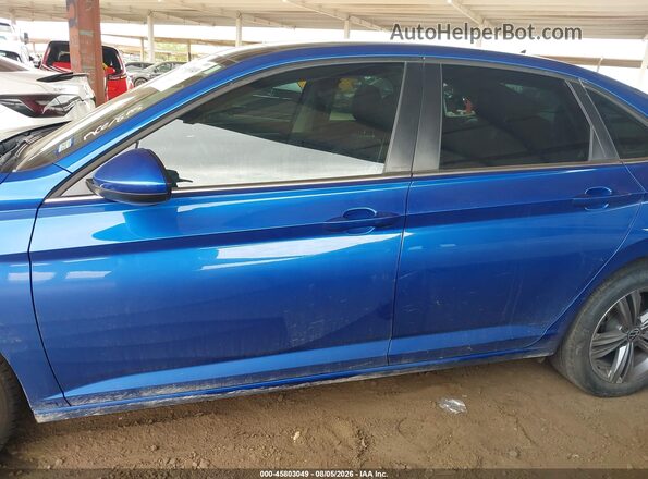 3VW7M7BU2NM021672 2022 VOLKSWAGEN JETTA Blue Widok wnętrza 360 stopni