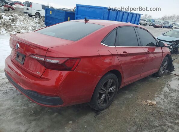 3VW7M7BU2PM051712 2023 VOLKSWAGEN JETTA Красный Задняя правая четверть
