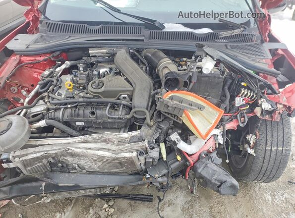 3VW7M7BU2PM051712 2023 VOLKSWAGEN JETTA Красный Вид задней части салона
