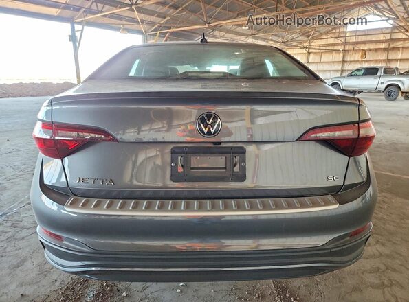 3VW7M7BU2PM055288 2023 VOLKSWAGEN JETTA Gray Rear view