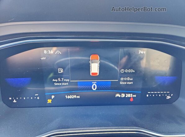 3VW7M7BU3RM018978 2024 VOLKSWAGEN JETTA Серый Вид щитка приборов