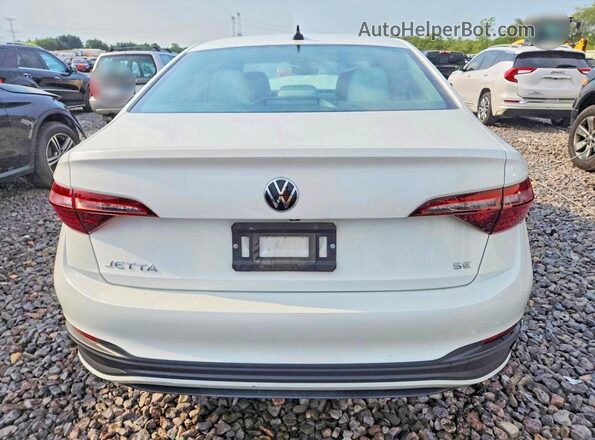 3VW7M7BU3RM054248 2024 VOLKSWAGEN JETTA White Вид ззаду