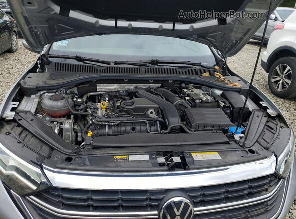 3VW7M7BU3RM065945 2024 VOLKSWAGEN JETTA Gray Widok wnętrza z tyłu