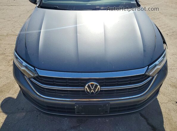3VW7M7BU4RM079613 2024 VOLKSWAGEN JETTA Серый Вид задней части салона