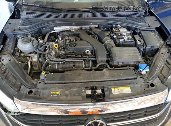 3VW7M7BU6RM095876 2024 VOLKSWAGEN JETTA Black Widok wnętrza z tyłu