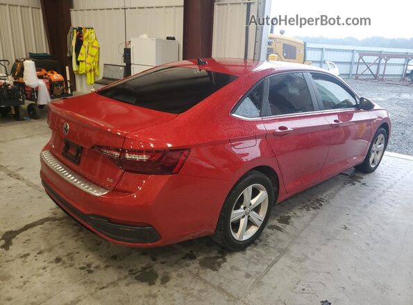 3VW7M7BU7PM028135 2023 VOLKSWAGEN JETTA Red Tył prawy