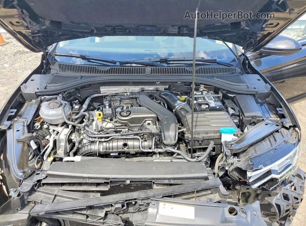 3VW7M7BU7PM029334 2023 VOLKSWAGEN JETTA Черный Вид задней части салона