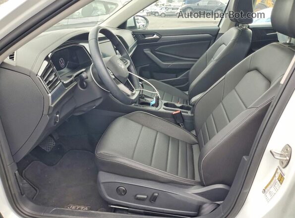 3VW7M7BU7PM052337 2023 VOLKSWAGEN JETTA White Widok wnętrza z przodu