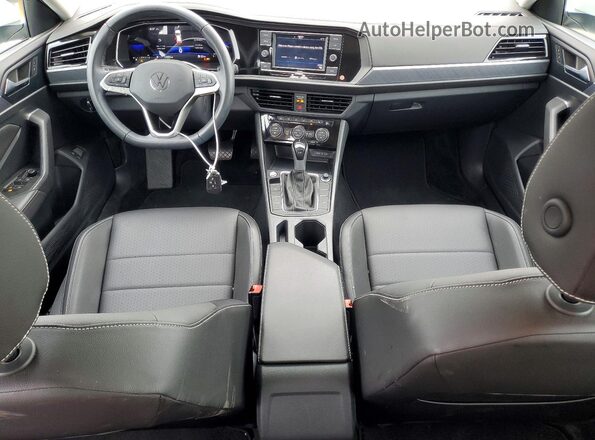 3VW7M7BU7PM052337 2023 VOLKSWAGEN JETTA White Widok deski rozdzielczej