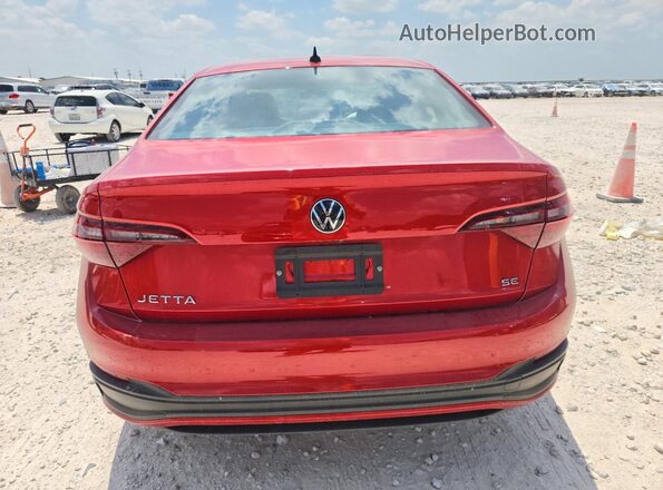 3VW7M7BU8PM042867 2023 VOLKSWAGEN JETTA Красный Вид сзади