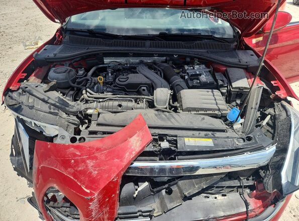 3VW7M7BU8PM042867 2023 VOLKSWAGEN JETTA Красный Вид задней части салона