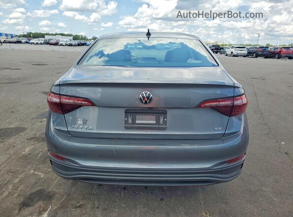 3VW7M7BU8RM016935 2024 VOLKSWAGEN JETTA Gray Rear view
