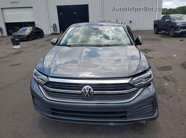 3VW7M7BU8RM016935 2024 VOLKSWAGEN JETTA Gray Front view