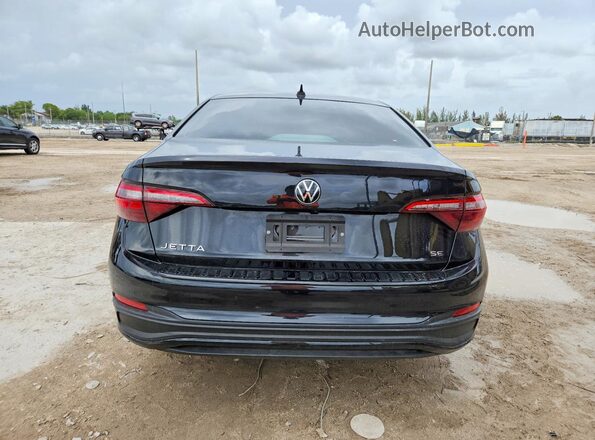3VW7M7BU8RM070946 2024 VOLKSWAGEN JETTA Черный Вид сзади