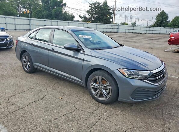 3VW7M7BU9PM055482 2023 VOLKSWAGEN JETTA Silver Передня права чверть